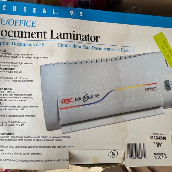 9 inch Document Laminator - Picture 2 of 2